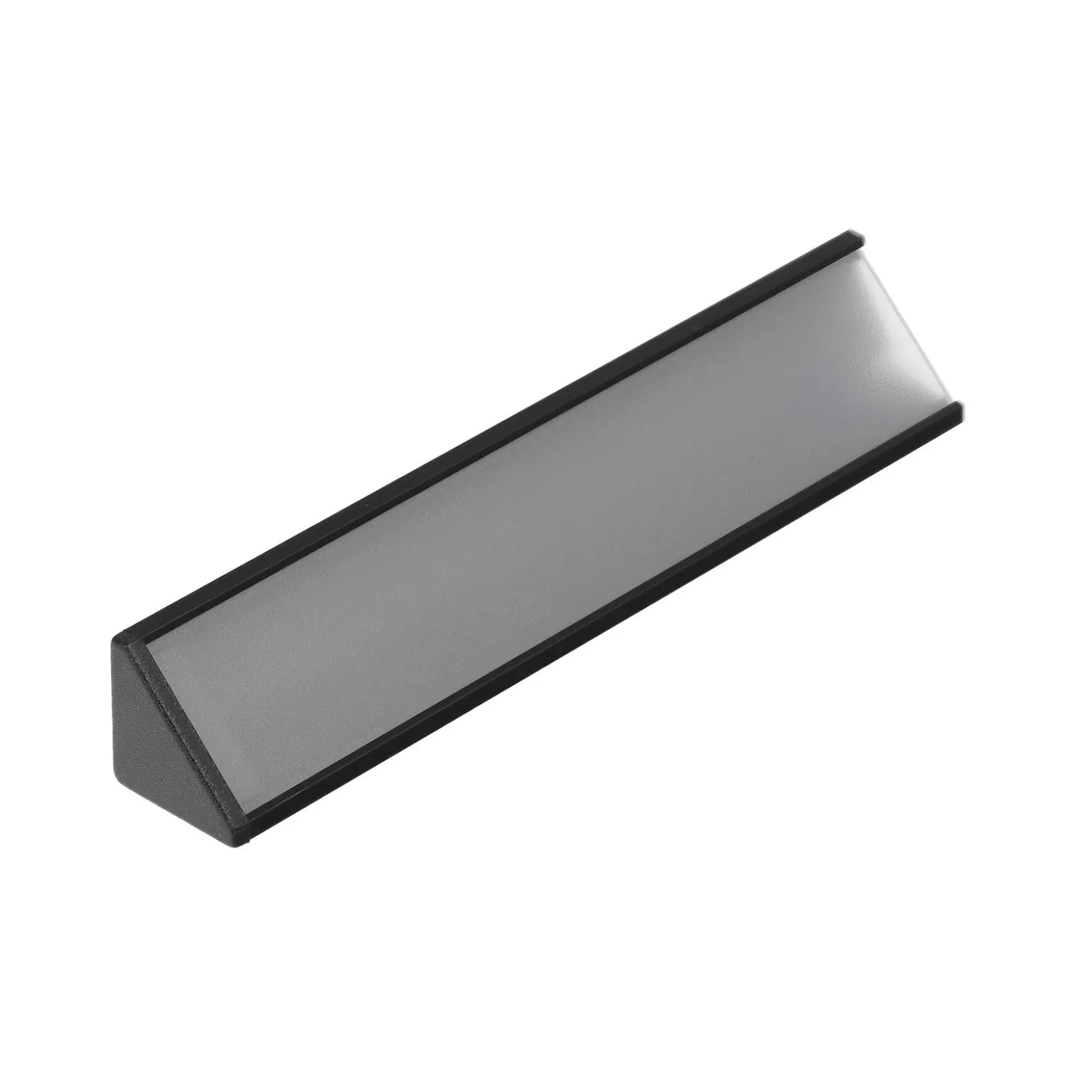 Topmet LED Profil CABI12 E slide - 1m - Complete set - Svart