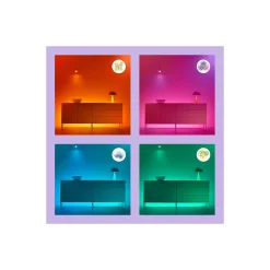 WiZ Smart LED Taklampa SuperSlim Vit 22W 2600lm - 922-950 Justerbar Vit + RGB | IP20 - Bästa Färgåtergivning - Wifi Dimbar