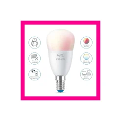 WiZ Smart LED E14 Globe Filament Matt 5W 470lm | Bästa Färgåtergivning - Dimbar - Ersättare 40W