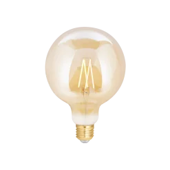 WiZ Smart LED E27 Globe Filament Ambar 125mm 6.5W 720lm - 820-845 Justerbar Vit | Dimbar - Ersättare 50W