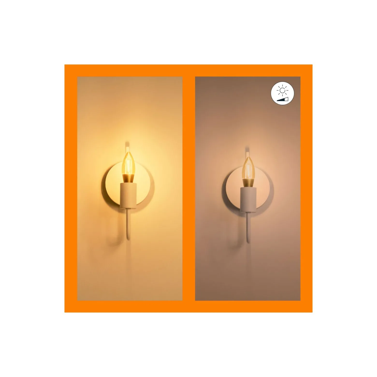 WiZ Smart LED E14 Kronljus Filament Guld 5W 370lm | Bästa Färgåtergivning - Dimbar - Ersättare 25W