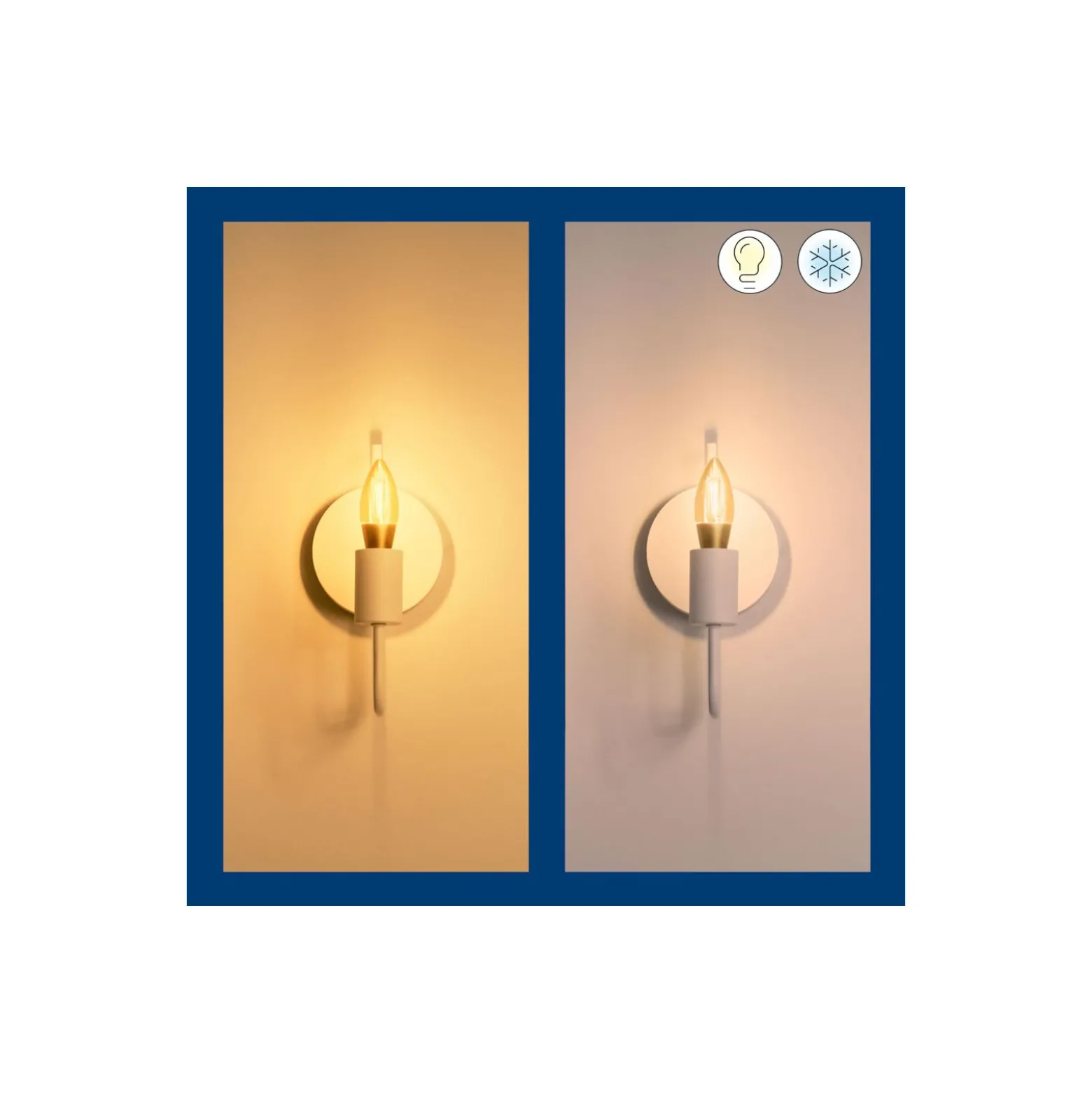 WiZ Smart LED E14 Kronljus Filament Guld 5W 370lm | Bästa Färgåtergivning - Dimbar - Ersättare 25W
