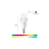 WiZ Smart LED E27 Päron Filament Matt 19W 2452lm | Bästa Färgåtergivning - Dimbar - Ersättare 150W