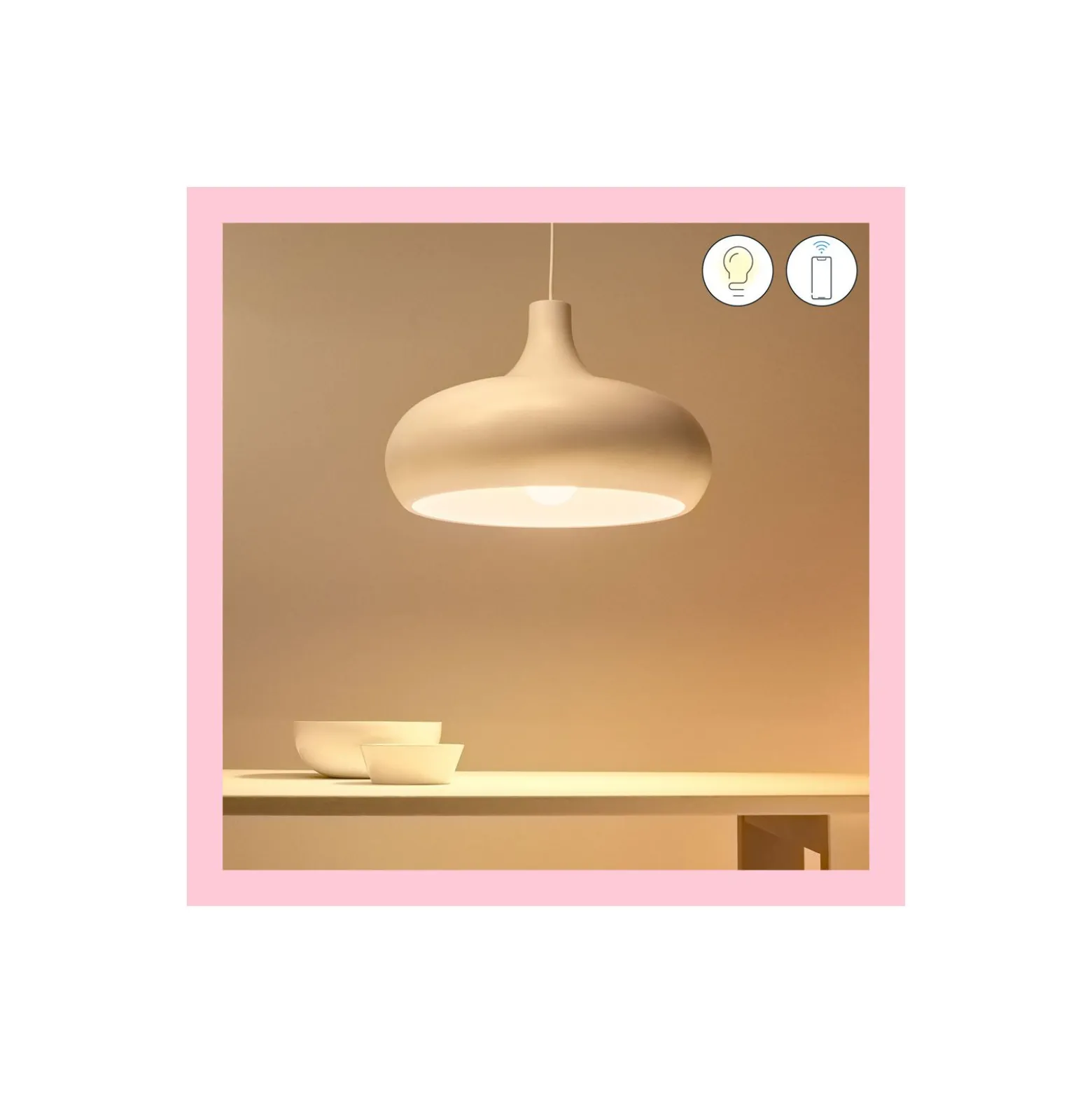 WiZ Smart LED E27 Päron Filament Matt 19W 2452lm | Bästa Färgåtergivning - Dimbar - Ersättare 150W