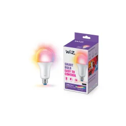 WiZ Smart LED E27 Päron Filament Matt 19W 2452lm | Bästa Färgåtergivning - Dimbar - Ersättare 150W