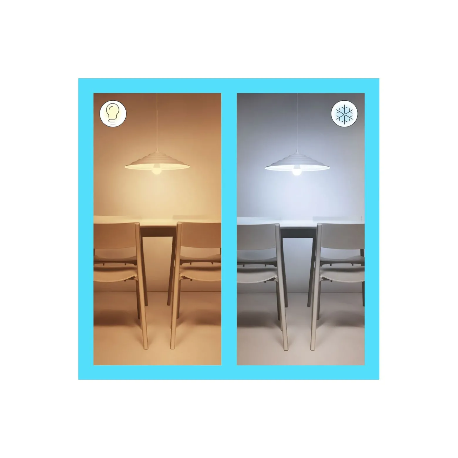 WiZ Smart LED E27 Päron Matt 8W 806lm | Bästa Färgåtergivning - Dimbar - Ersättare 60W