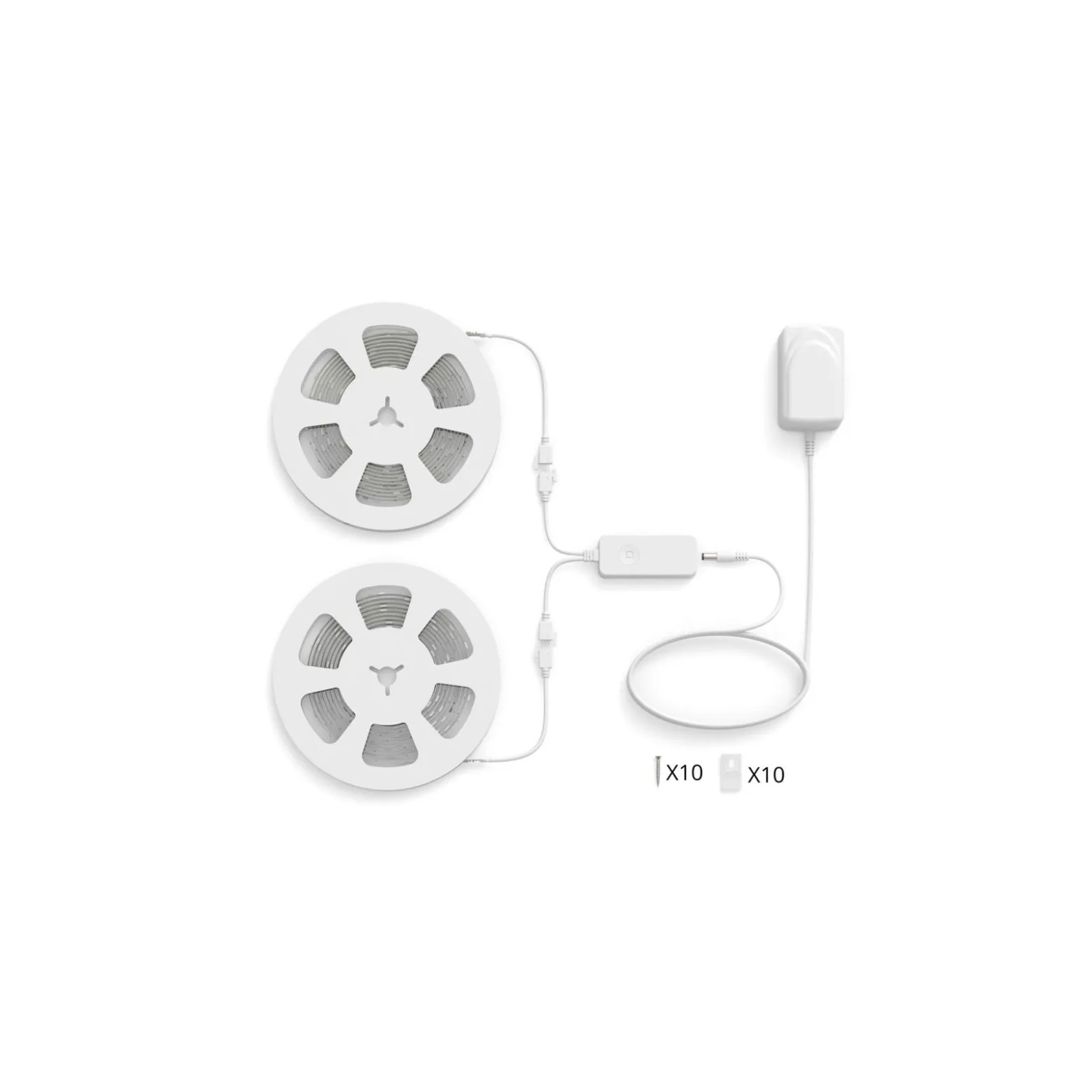 WiZ Smart Led-Ljusslingor 10 Meter (2x 5M) 21W RGBIC | IP20
