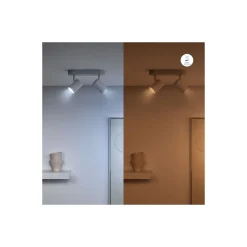 WiZ Smart LED Spot GU10 PAR16 5W 400lm 36D | Bästa Färgåtergivning - Dimbar - Ersättare 50W